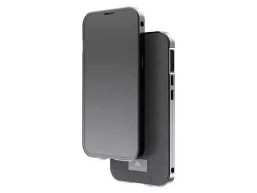 [90271359 1496401] Black Rock Back Cover 360° Glass iPhone 14 , Premium Leather