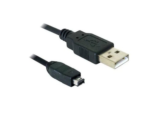 [90046435 124885] Delock USB 2.0-Kabel 4pin Hirose USB A - Mini-USB B 1.5 m