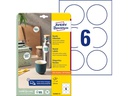 Avery Zweckform Runde Etiketten Ø 80 mm, 10 Blatt, ablösbar