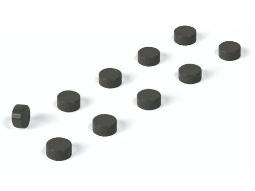 [90046444 894661] Trendform Haftmagnet Steely Schwarz, 10 Stück
