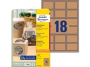 Avery Zweckform Universal-Etiketten 62 x 42 mm, 25 Blatt