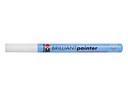Marabu Permanent-Marker BRILLIANT painter Weiss