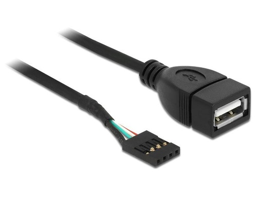[90271719 1489919] Delock USB 2.0-Kabel Pinheader - USB A 0.2 m