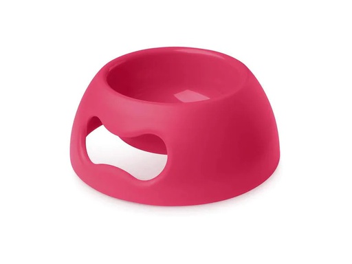 [90271722 1457179] United Pets Kunststoffnapf Pappy Bowl Fluo M, 1.1 l, Pink