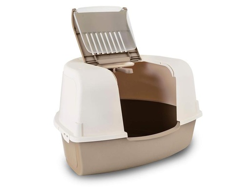 [90271746 1457161] MP Bergamo Katzentoilette Ariel Ecke, 58 x 47 x 38 cm, Beige