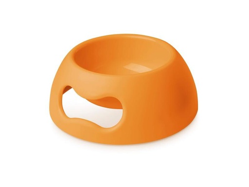 [90271759 1457180] United Pets Kunststoffnapf Pappy Bowl Fluo M, 1.1 l, Orange