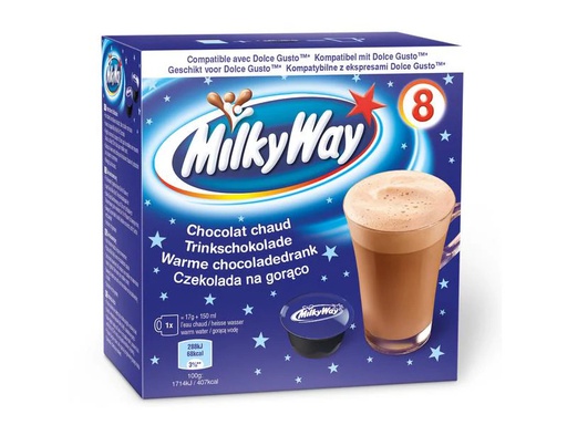[90271760 1496855] Mars UK Milky Way Dolce Gusto Trinkschokolade 8 Kapseln