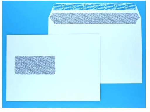 [90271777 1403307] Goessler Couvert G-Line C5 mit Fenster links, 500 Stück