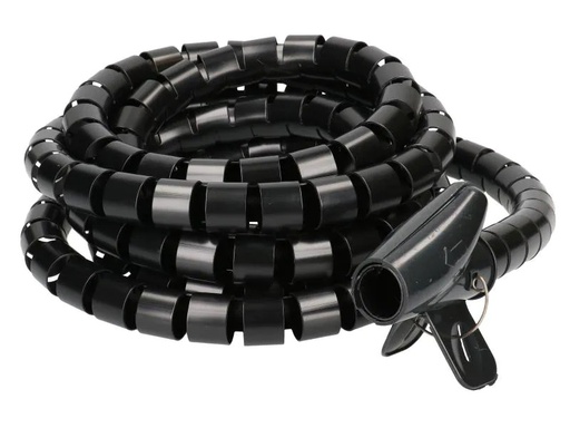 [90046478 942277] Max Hauri Spiroschlauch 3 m x 25 mm Schwarz