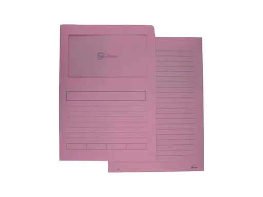 [90271824 1403323] Goessler Ordnungsmappe G-Finder mit VD Rosa, 100 Stück