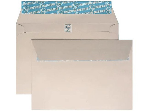 [90271872 1403298] Goessler Couvert Renova Prestoferm C6 ohne Fenster, 500 Stück