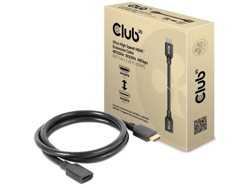 [90271947 1497742] Club 3D Verlängerungskabel CAC-1322 HDMI - HDMI, 1 m