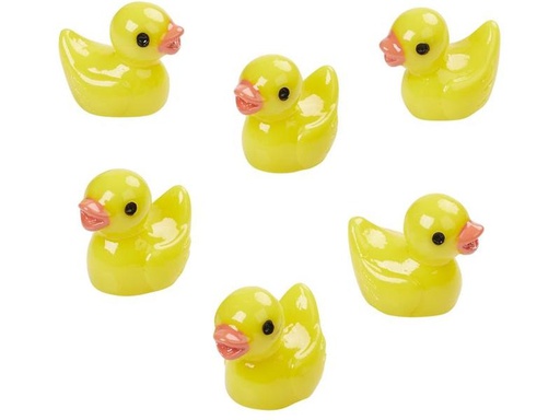 [90271979 1476790] HobbyFun Mini-Utensilien Badeente Gelb