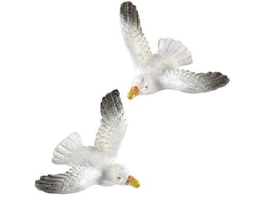 [90272000 1476905] HobbyFun Mini-Tier Möwe 3 x 1.5 cm