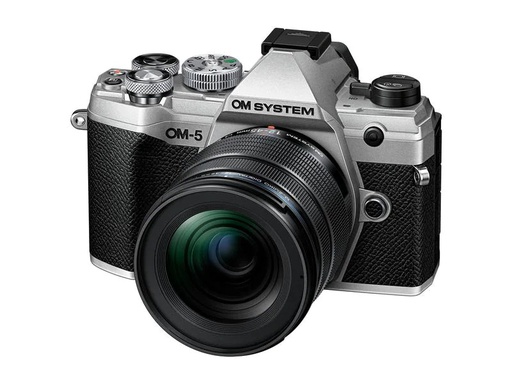 [90272196 1471327] OM-System Fotokamera OM-5 M.Zuiko Digital ED 12-45 mm F/4 PRO Silber