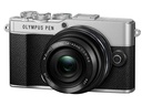 OM-System Fotokamera E-P7 Kit 14-42 Silber