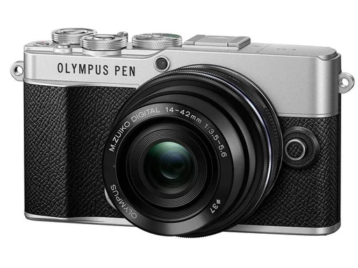 [90272231 1229694] OM-System Fotokamera E-P7 Kit 14-42 Silber