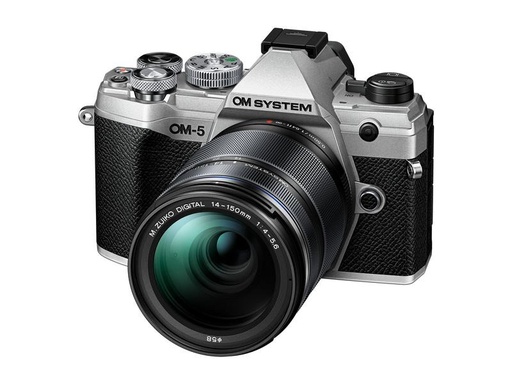 [90272238 1471325] OM-System Fotokamera OM-5 M.Zuiko ED 14-150 mm F/4-5.6 II Silber