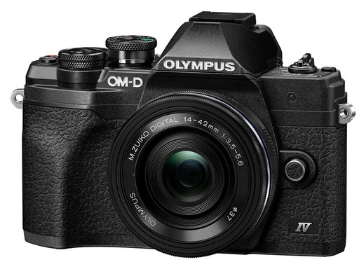 [90272241 1100095] OM-System Fotokamera E-M10 Mark IV Kit 14-42 Schwarz