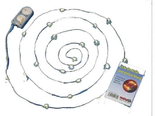 [90272250 1476931] HobbyFun Mini-Utensilien LED Leuchtdraht Weiss