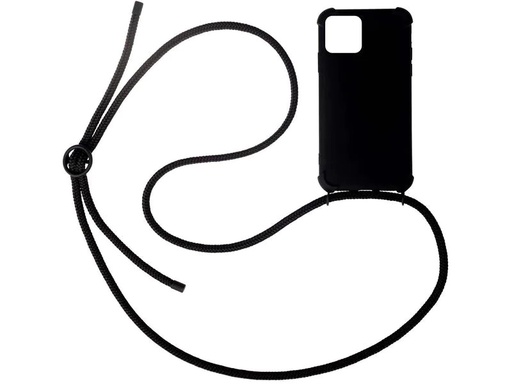 [90272367 1487406] Urbany's Necklace Case iPhone 14 Plus All Black Matt
