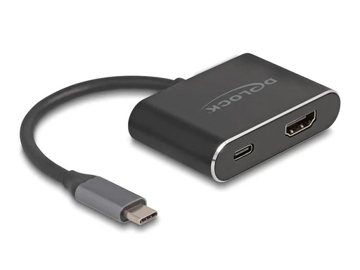 [90272455 1500479] Delock Adapter 8K/60Hz USB Type-C - HDMI/USB Type-C