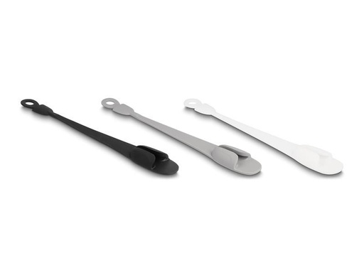 [90272468 1500484] Delock Kabelhalter mit Schlaufe, selbstklebend 3 Stück