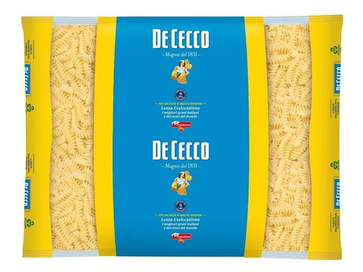 [90272624 1499866] De Cecco Teigwaren Fusilli Nr. 34 3 kg