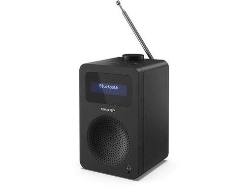 [90272734 1489002] Sharp DAB+ Radio DR-430 – Midnight Black