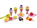 Spielba Holzspielwaren Spiel-Lebensmittel Glace Set
