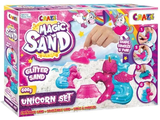 [90272872 1494704] Craze Sand Magic Playset: Unicorn 600g