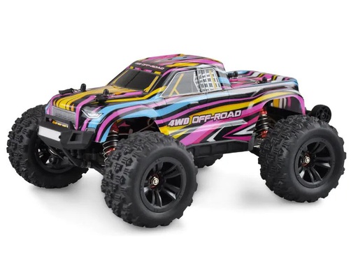 [90272960 1494635] Amewi Monster Truck Hyper GO Brushless 4WD, Blau/Rot, 1:16, RTR