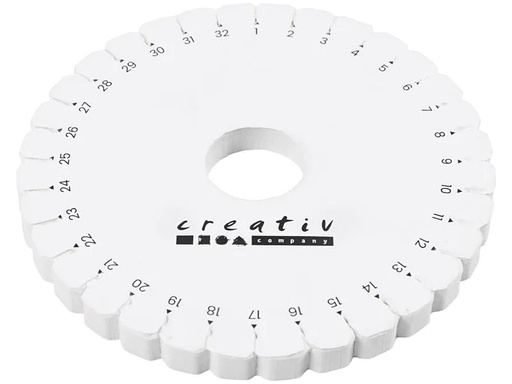 [90273118 1468177] Creativ Company Flechtscheibe Flechtscheibe Kumihimo
