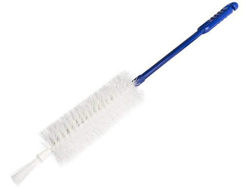 [90046633 1063451] Edi Baur Flaschenbürste mit Büschel, Blau/Weiss