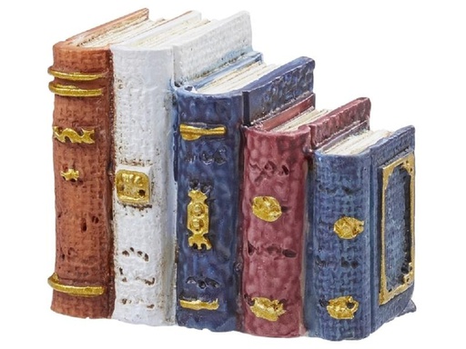 [90273293 1476930] HobbyFun Mini-Utensilien Bücher 4 cm