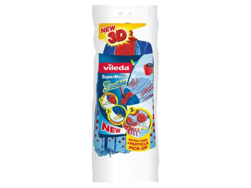 [90046746 278703] Vileda Ersatztuch SuperMocio Velour 1 Stück