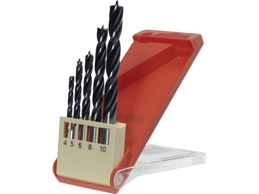 [90046765 492316] kwb Holzbohrer-Set CV 4-10 mm 5-teilig