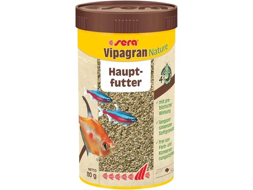 [90273437 1479192] sera Vipagran Nature, 250 ml, 80g