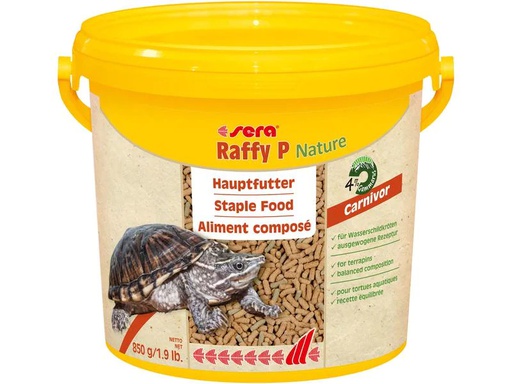 [90273476 1479168] sera Hauptfutter Raffy P Nature, 300 ml, 850g