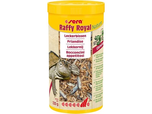 [90273483 1479209] sera Leckerbissen Raffy Royal Nature, 1000 ml, 220 g