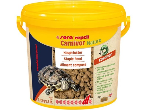 [90273493 1479217] sera Hauptfutter reptil Prof. Carnivor Nature, 3800 ml, 1.12 kg