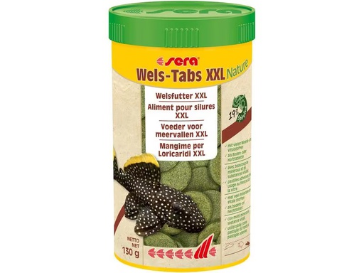 [90273504 1479201] sera Wels-Tabs XXL Nature, 250 ml, 130 g