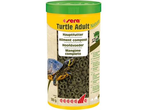 [90273548 1479236] sera Hauptfutter Turtle Adult Nature, 1000 ml, 260g
