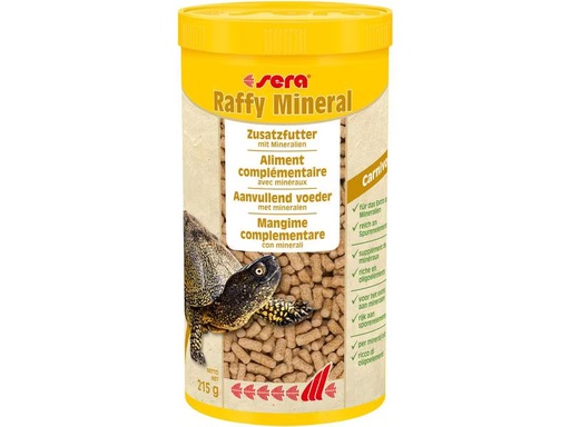 [90273563 1479224] sera Ergänzungsfutter Raffy Mineral, 1000 ml, 215g