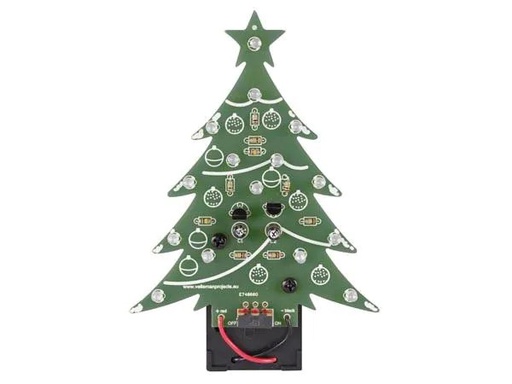 [90046794 1138623] Whadda Bausatz Weinachtsbaum Blau LED, mit Ein/Aus Schalter