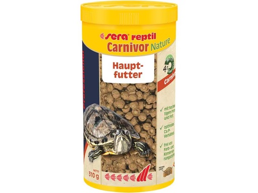 [90273628 1479216] sera Hauptfutter reptil Prof. Carnivor Nature, 1000 ml, 310g