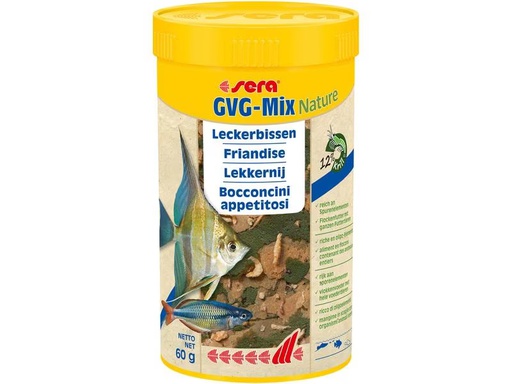 [90273648 1479122] sera Leckerbissen GVG-Mix Nature, 250 ml, 60g