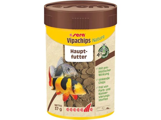 [90273664 1479187] sera Vipachips Nature, 100 ml, 37g