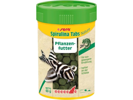 [90273705 1479177] sera Spirulina Tabs Nature, 100 ml, 60g