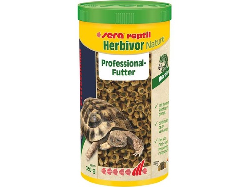 [90273715 1479214] sera Ergänzungsfutter reptil Prof. Herbivor Nature, 1000 ml, 330g